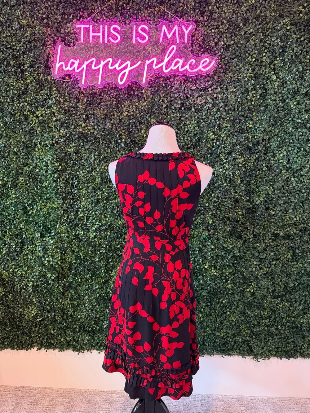 Tory Burch with Red Floral Print